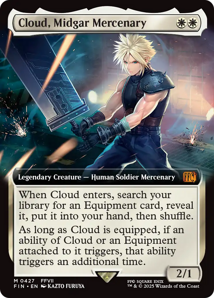 Cloud, Midgar Mercenary (Extended Art) [FINAL FANTASY] | GnG Games