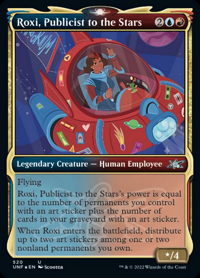 Roxi, Publicist to the Stars (Showcase) (Galaxy Foil) [Unfinity] | GnG Games