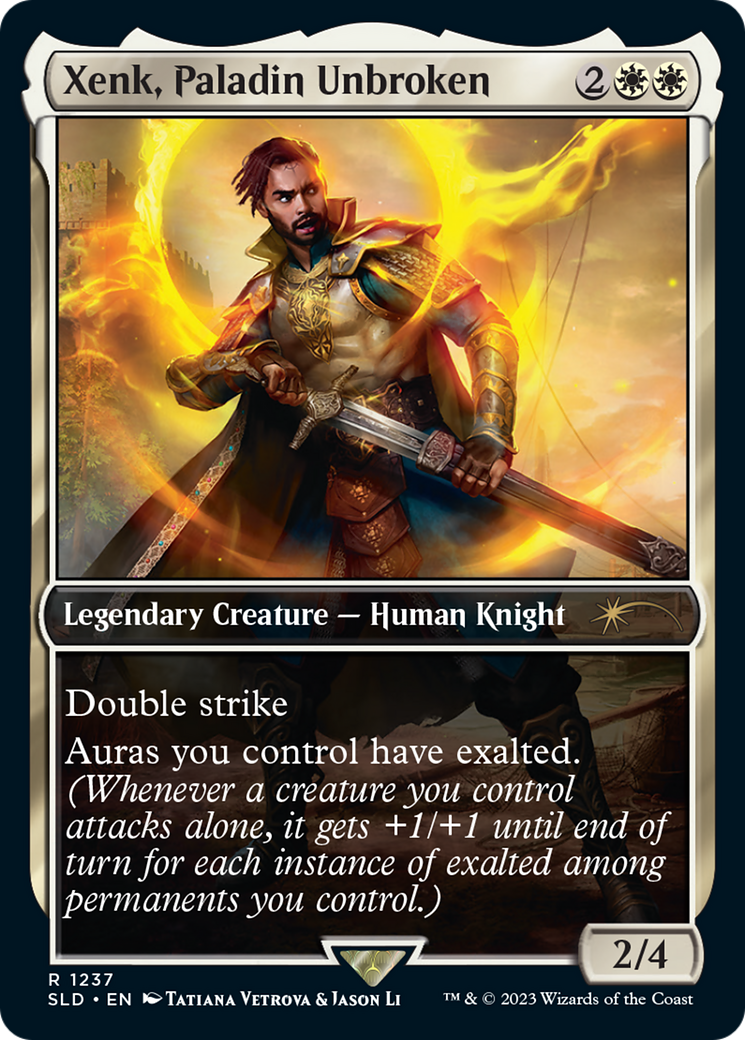 Xenk, Paladin Unbroken [Secret Lair Drop Series] | GnG Games