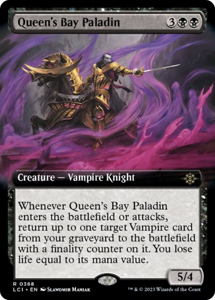 Queen's Bay Paladin (Extended Art) [The Lost Caverns of Ixalan] | GnG Games