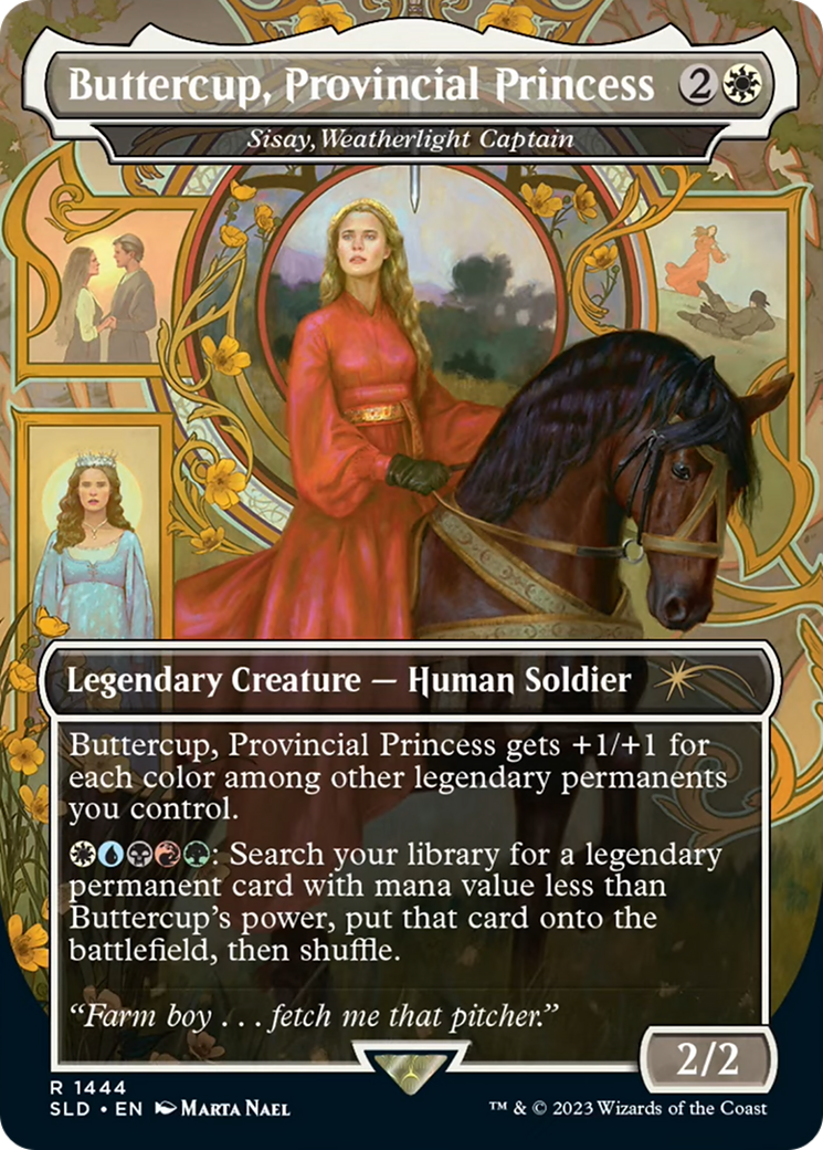 Buttercup, Provincial Princess - Sisay, Weatherlight Captain [Secret Lair Drop Series] | GnG Games