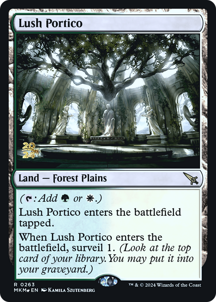 Lush Portico [Murders at Karlov Manor Prerelease Promos] | GnG Games