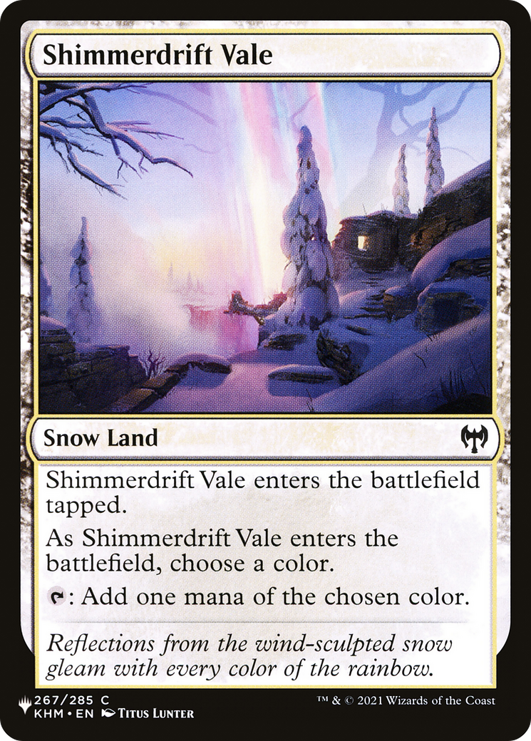 Shimmerdrift Vale [The List] | GnG Games