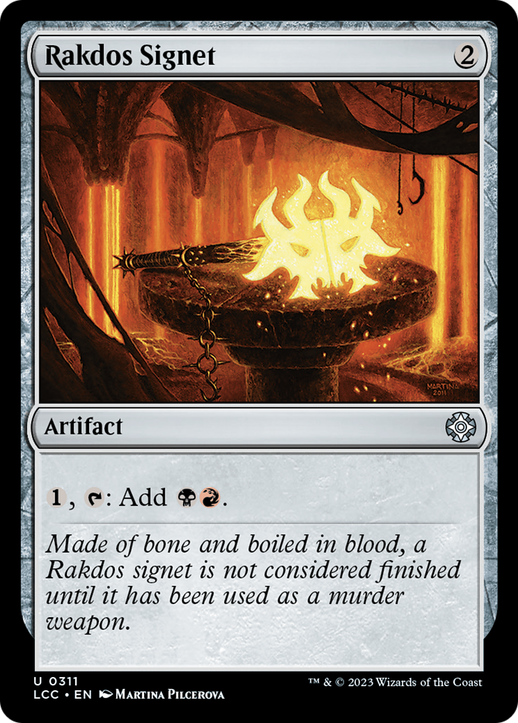 Rakdos Signet [The Lost Caverns of Ixalan Commander] | GnG Games