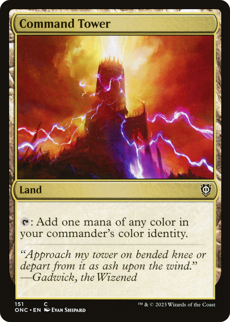 Command Tower [Phyrexia: All Will Be One Commander] | GnG Games