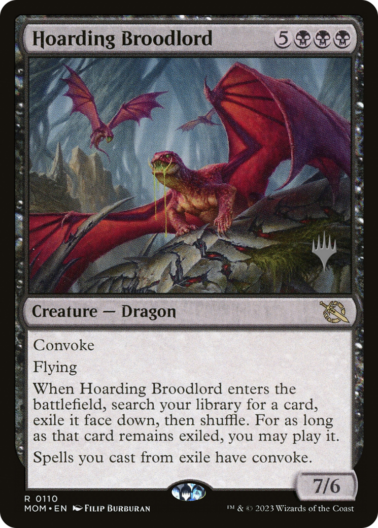 Hoarding Broodlord (Promo Pack) [March of the Machine Promos] | GnG Games