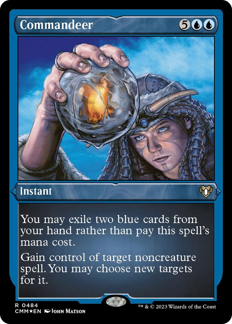 Commandeer (Foil Etched) [Commander Masters] | GnG Games