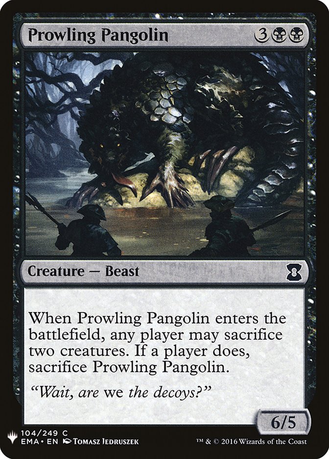 Prowling Pangolin [Mystery Booster] | GnG Games