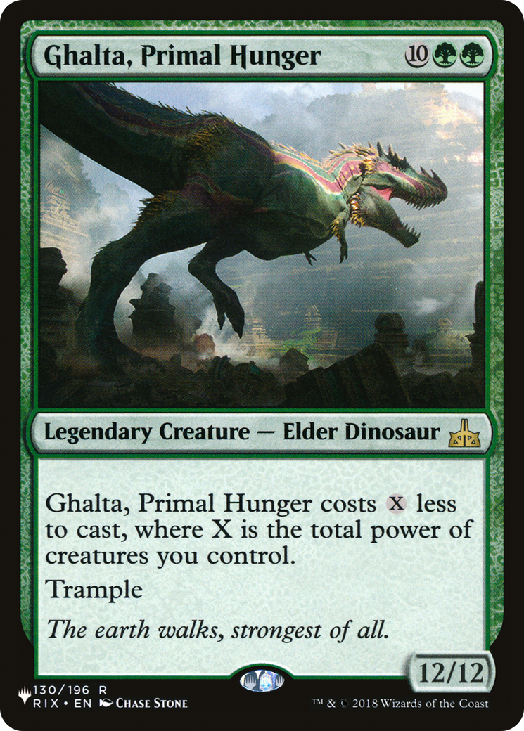 Ghalta, Primal Hunger [The List] | GnG Games