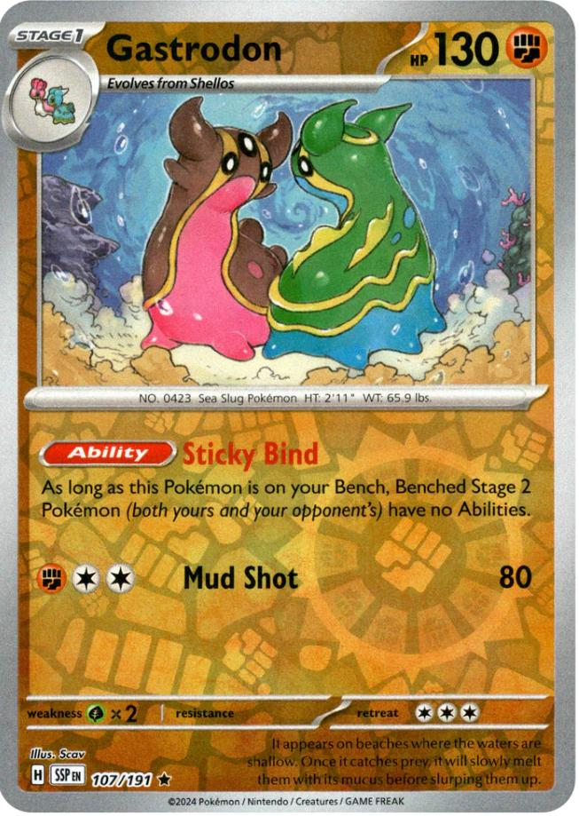 Gastrodon (107/191) [Scarlet & Violet: Surging Sparks] | GnG Games