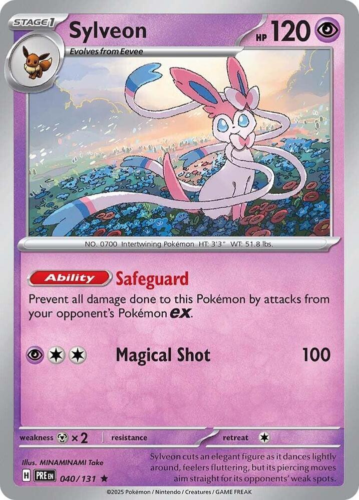 Sylveon (040/131) [Scarlet & Violet: Prismatic Evolutions] | GnG Games