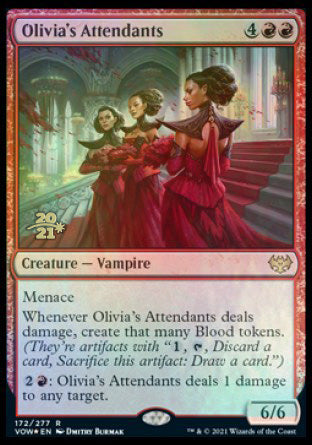 Olivia's Attendants [Innistrad: Crimson Vow Prerelease Promos] | GnG Games