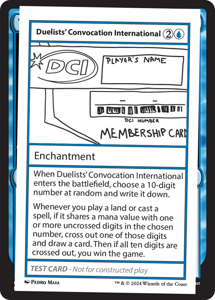 Duelists' Convocation International [Mystery Booster 2 Playtest Cards] | GnG Games