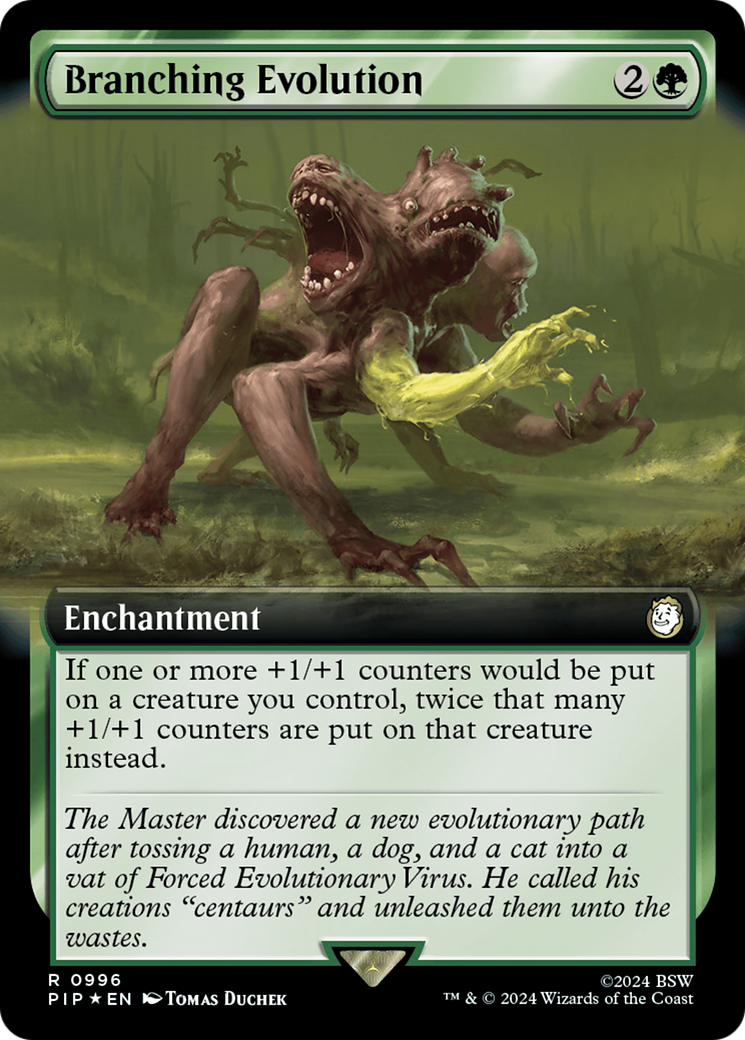 Branching Evolution (Extended Art) (Surge Foil) [Fallout] | GnG Games