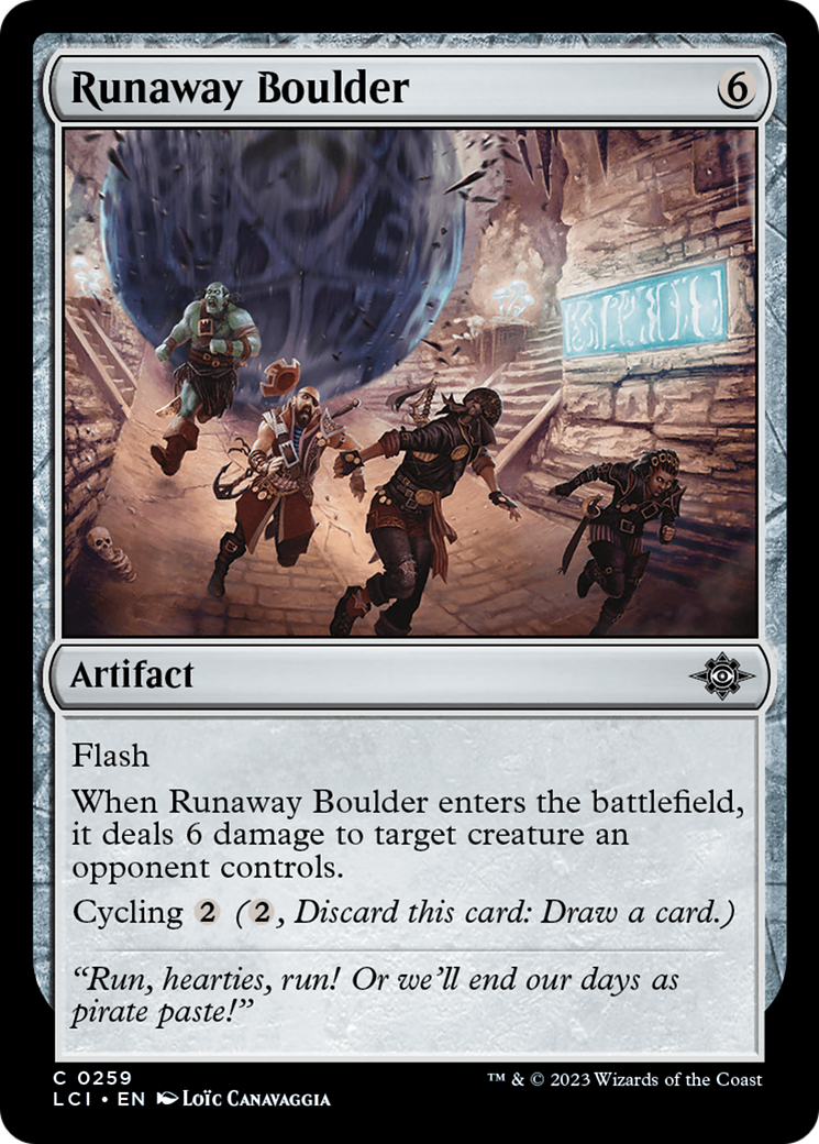 Runaway Boulder [The Lost Caverns of Ixalan] | GnG Games