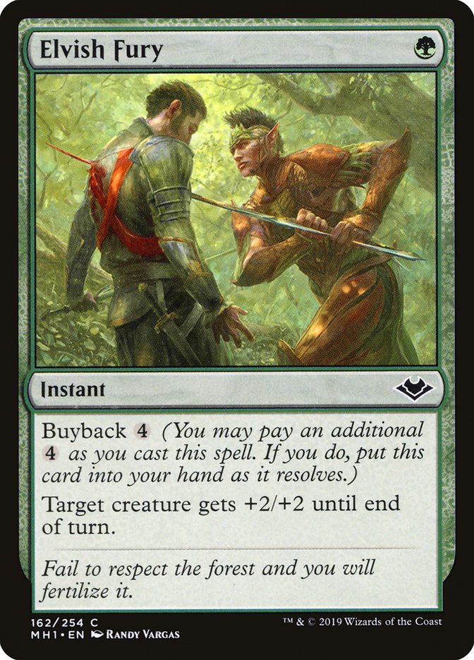 Elvish Fury [Modern Horizons] | GnG Games