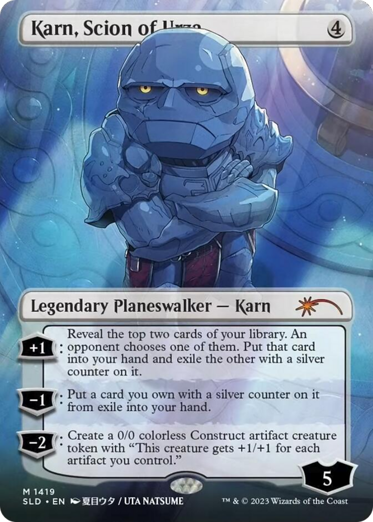 Karn, Scion of Urza (Rainbow Foil) [Secret Lair Drop Series] | GnG Games