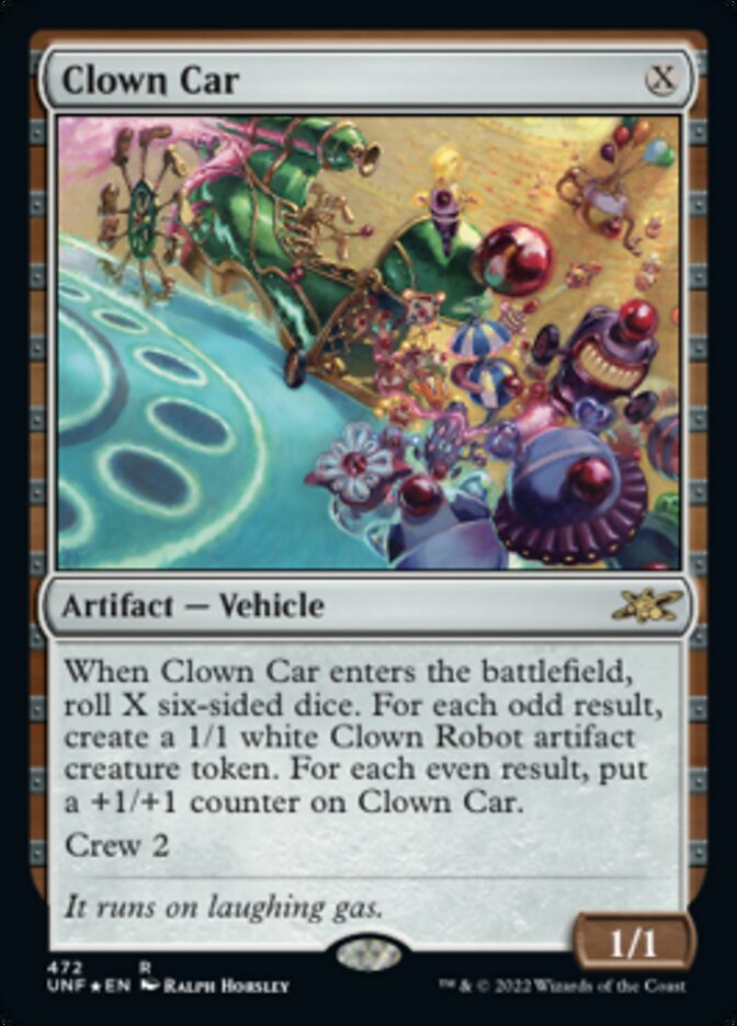 Clown Car (Galaxy Foil) [Unfinity] | GnG Games