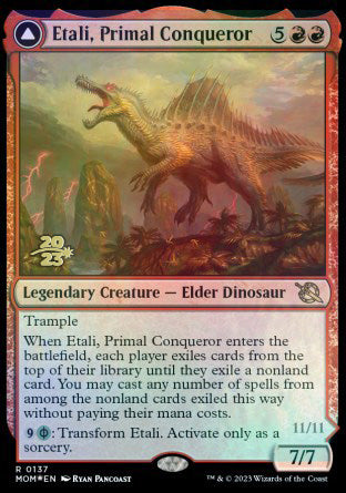 Etali, Primal Conqueror // Etali, Primal Sickness [March of the Machine Prerelease Promos] | GnG Games