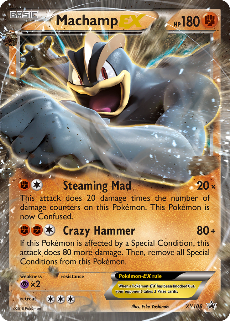 Machamp EX (XY108) [XY: Black Star Promos] | GnG Games