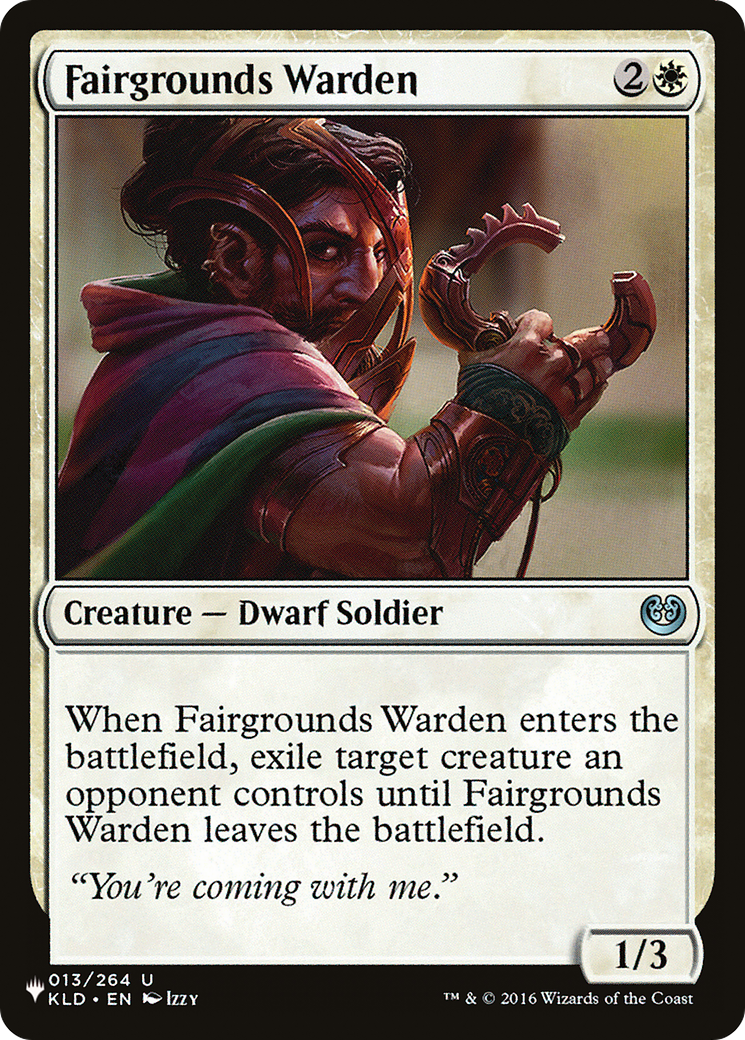 Fairgrounds Warden [The List] | GnG Games