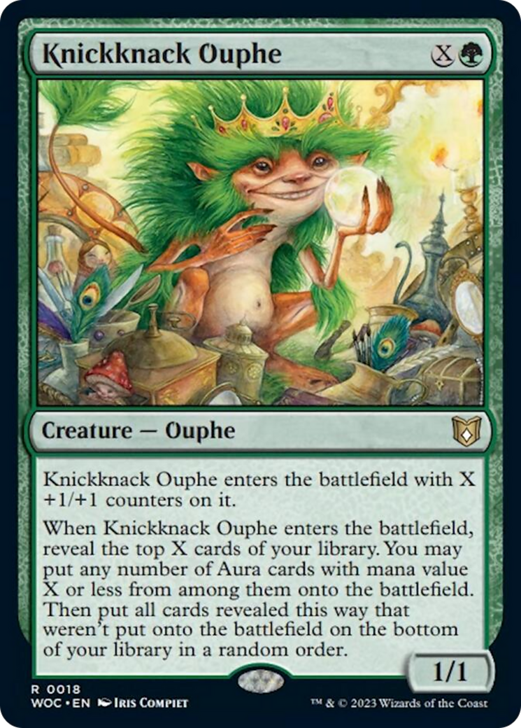 Knickknack Ouphe [Wilds of Eldraine Commander] | GnG Games