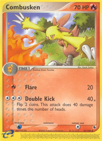 Combusken (27/109) [EX: Ruby & Sapphire] | GnG Games