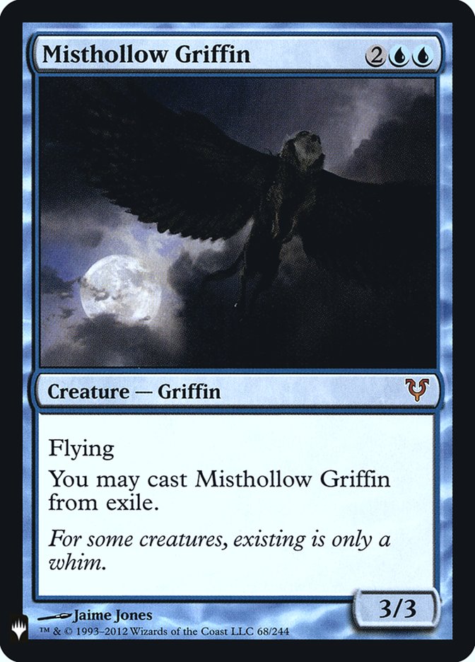Misthollow Griffin [Mystery Booster] | GnG Games