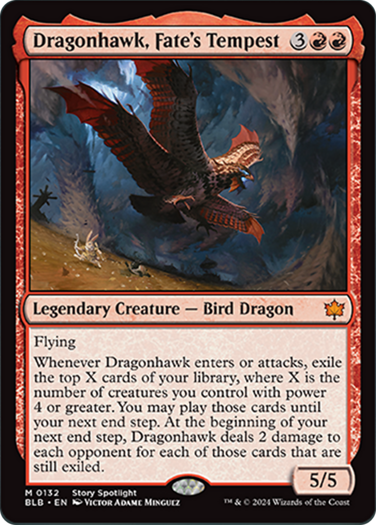 Dragonhawk, Fate's Tempest [Bloomburrow] | GnG Games