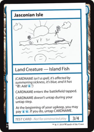 Jasconian Isle (2021 Edition) [Mystery Booster Playtest Cards] | GnG Games