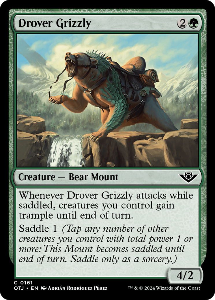 Drover Grizzly [Outlaws of Thunder Junction] | GnG Games