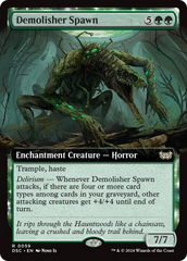 Demolisher Spawn (Extended Art) [Duskmourn: House of Horror Commander] | GnG Games