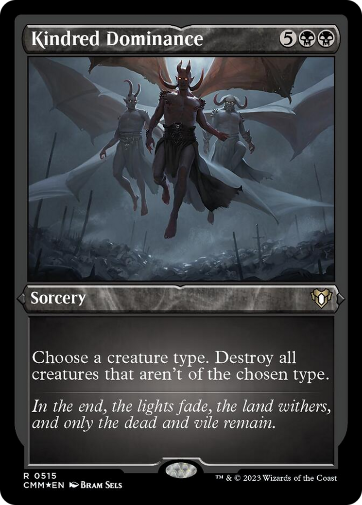 Kindred Dominance (Foil Etched) [Commander Masters] | GnG Games