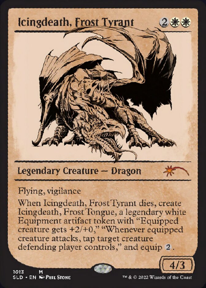 Icingdeath, Frost Tyrant (Showcase) [Secret Lair Drop Series] | GnG Games