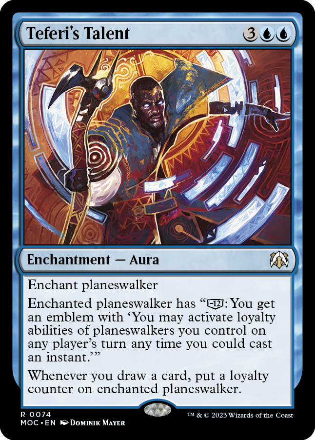 Teferi's Talent [March of the Machine Commander] | GnG Games