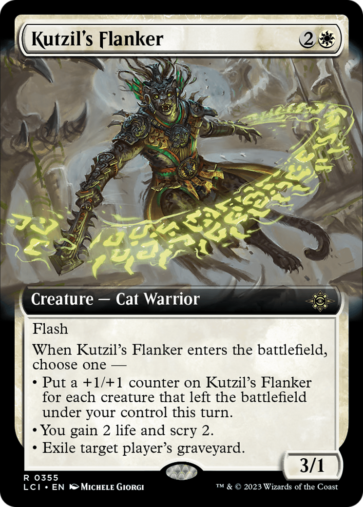 Kutzil's Flanker (Extended Art) [The Lost Caverns of Ixalan] | GnG Games