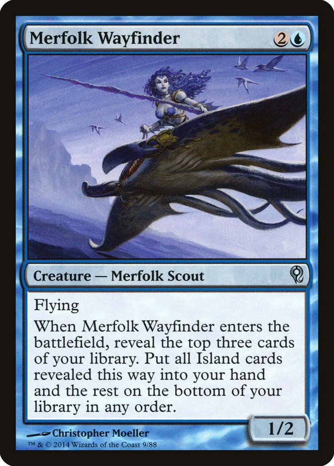 Merfolk Wayfinder [Duel Decks: Jace vs. Vraska] | GnG Games