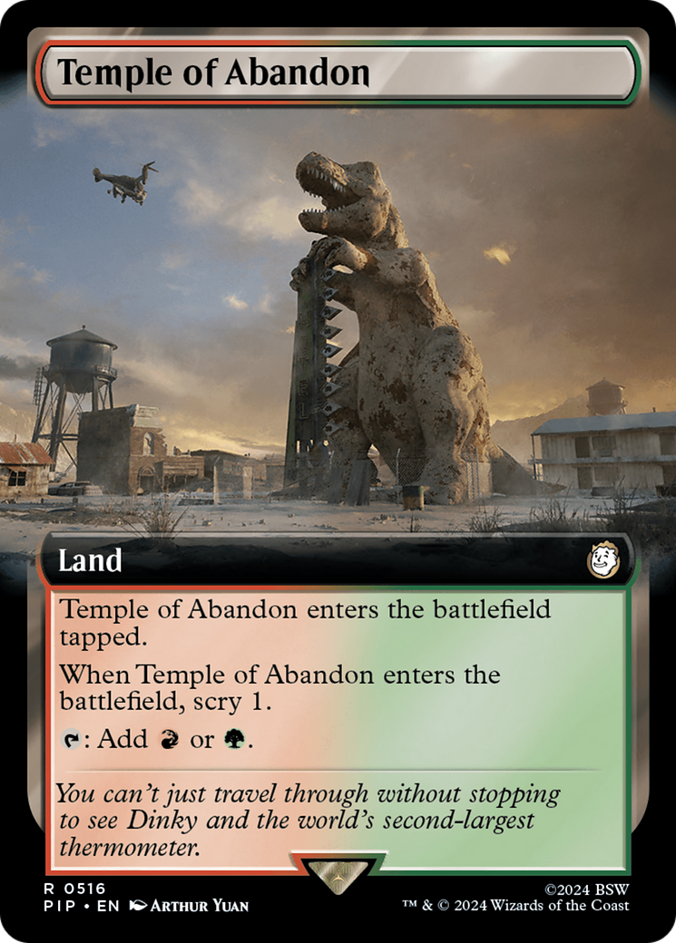 Temple of Abandon (Extended Art) [Fallout] | GnG Games