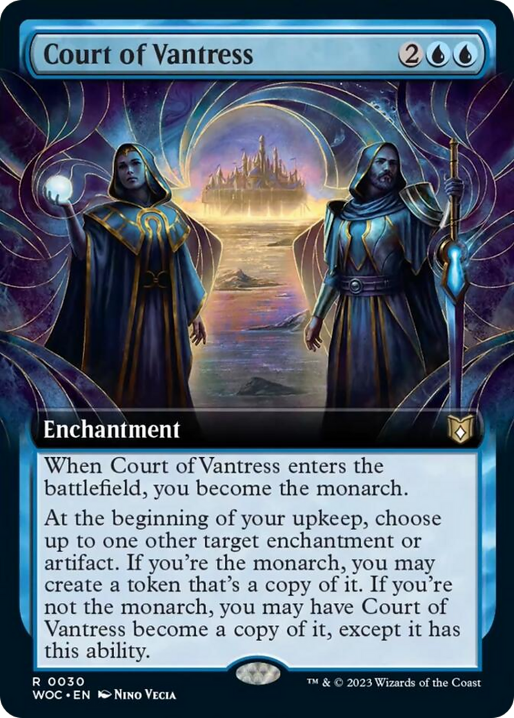 Court of Vantress (Extended Art) [Wilds of Eldraine Commander] | GnG Games