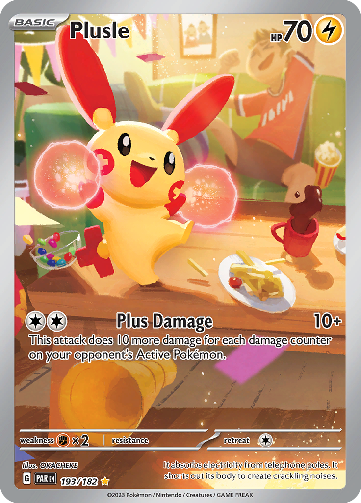 Plusle (193/182) [Scarlet & Violet: Paradox Rift] | GnG Games