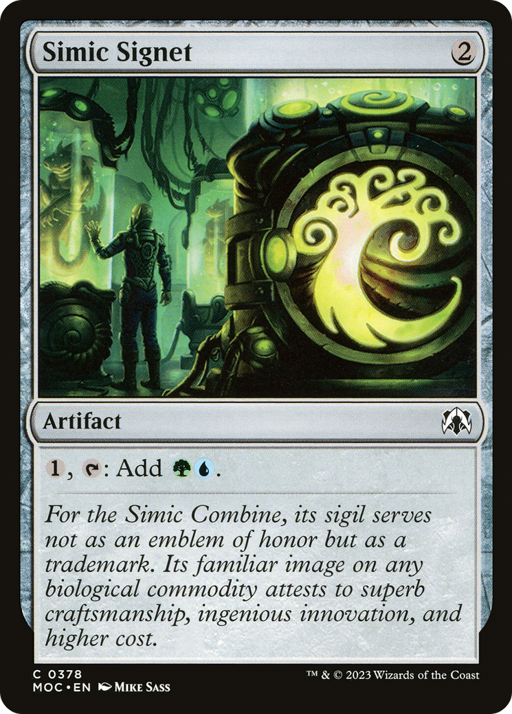 Simic Signet [March of the Machine Commander] | GnG Games