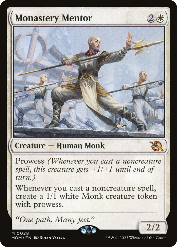 Monastery Mentor (Promo Pack) [March of the Machine Promos] | GnG Games