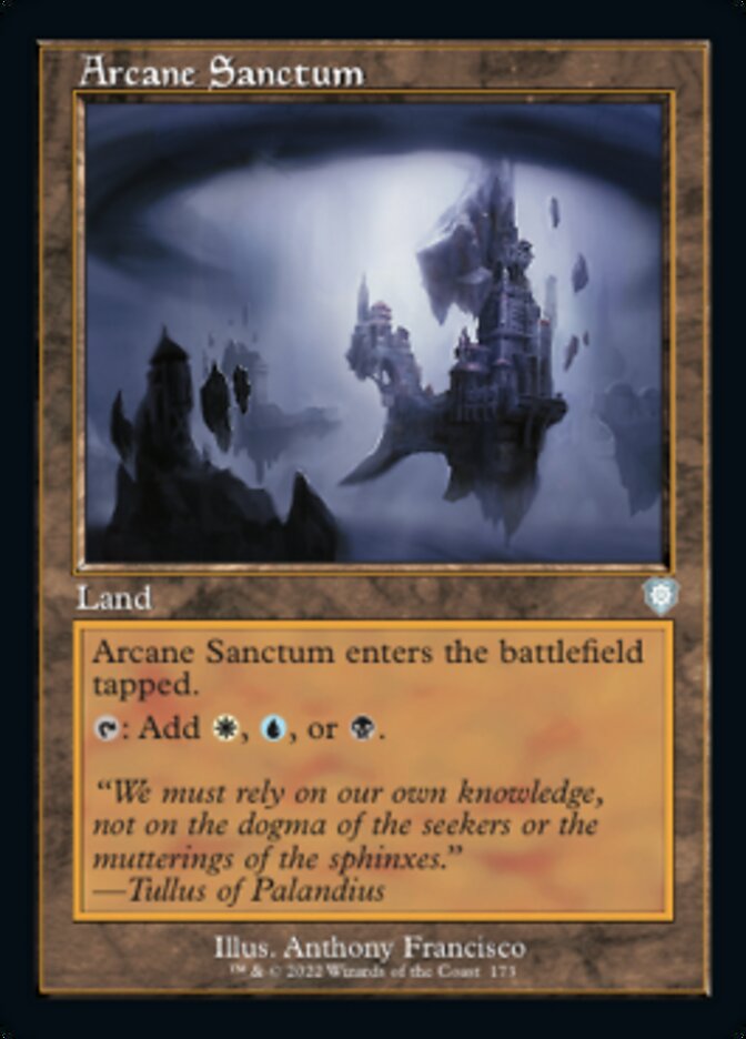 Arcane Sanctum (Retro) [The Brothers' War Commander] | GnG Games