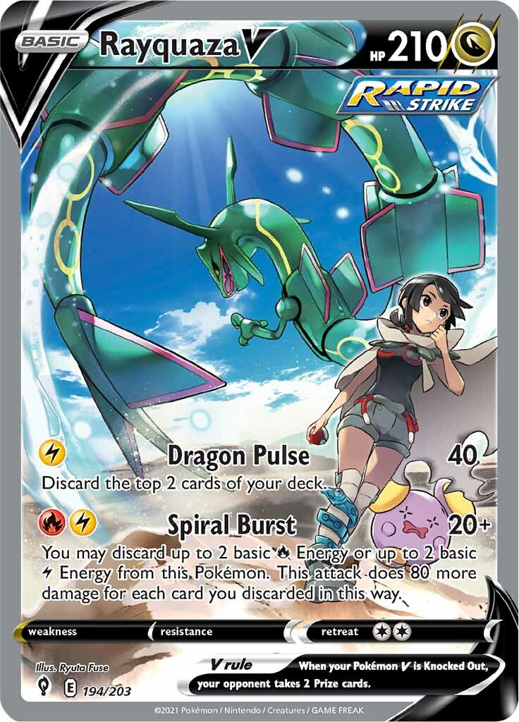 Rayquaza V (194/203) [Sword & Shield: Evolving Skies] | GnG Games