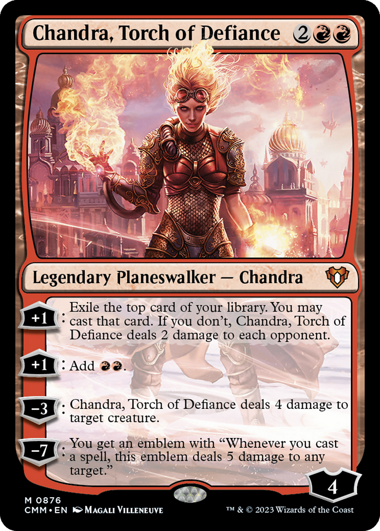 Chandra, Torch of Defiance [Commander Masters] | GnG Games