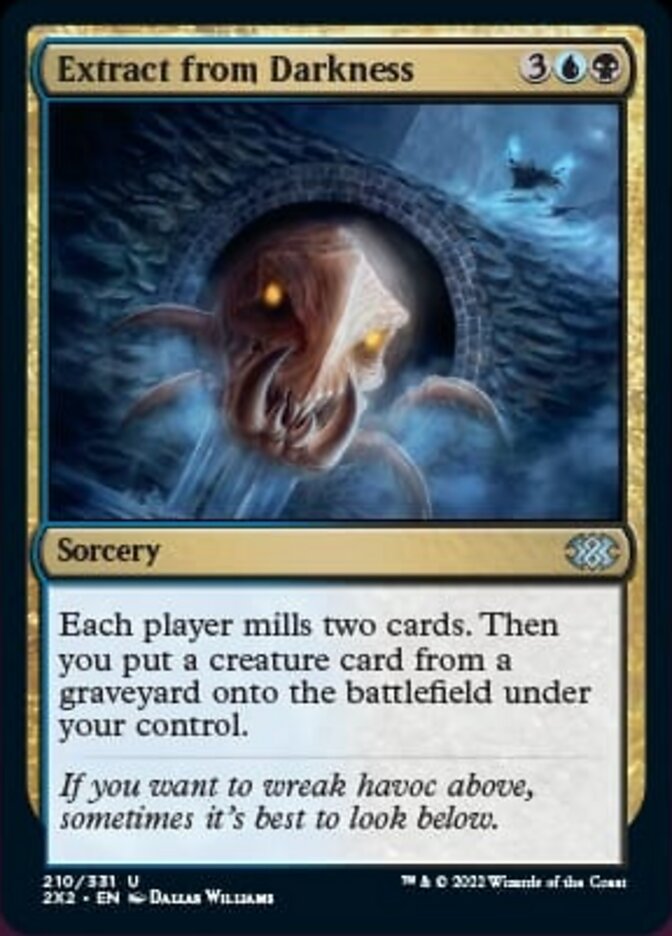 Extract from Darkness [Double Masters 2022] | GnG Games