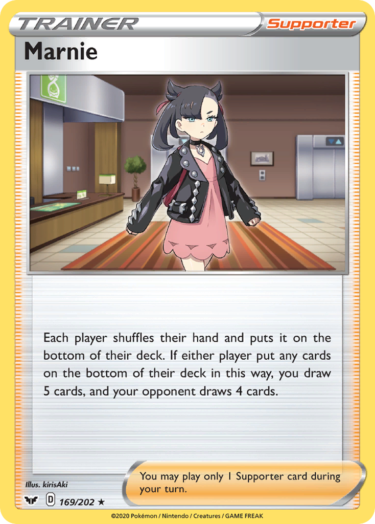 Marnie (169/202) [Sword & Shield: Base Set] | GnG Games