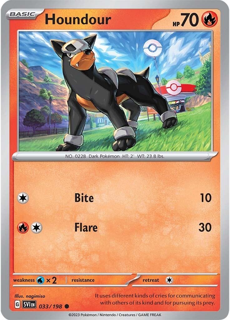 Houndour (033/198) [Scarlet & Violet: Base Set] | GnG Games