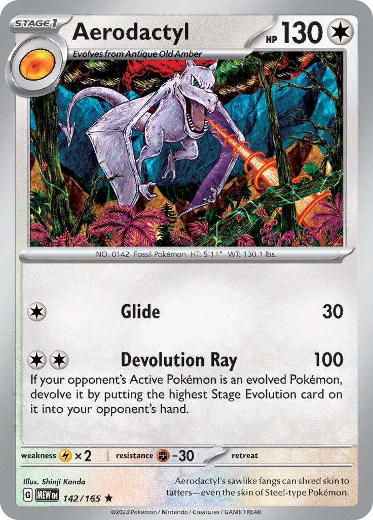 Aerodactyl (142/165) [Scarlet & Violet 151] | GnG Games