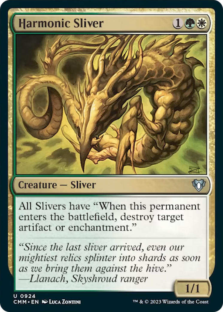 Harmonic Sliver [Commander Masters] | GnG Games